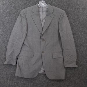 Eredi Pisano Suit Jacket Blazer Men's IT 48 Gray Wool Slim Fit Made In Italy